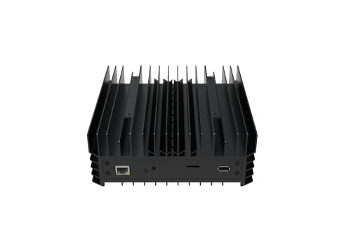 IceRiver KAS KS0 Pro 200GH/S 100W Kaspa ASIC Miner, Solid Cooling Method, Highly Reliable, Best Air-Cooling Small Home Mining Machine for Kaspa, w/Power Cord