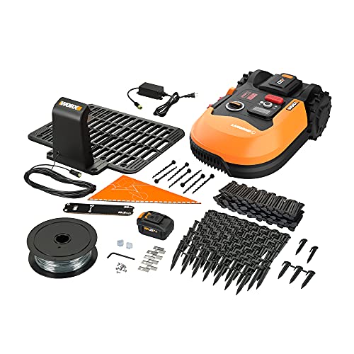Worx Landroid L 20V 6.0Ah Robotic Lawn Mower 1/2 Acre / 21,780 Sq Ft. Power Share - WR155 (Battery & Charger Included)